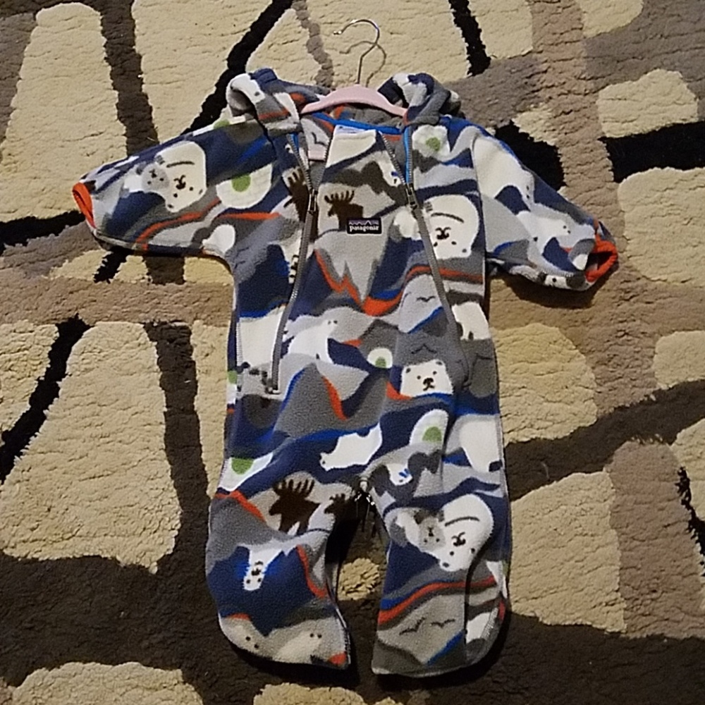 Fleece footed outfit
